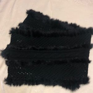 🖤Rabbit Fur infinity scarf